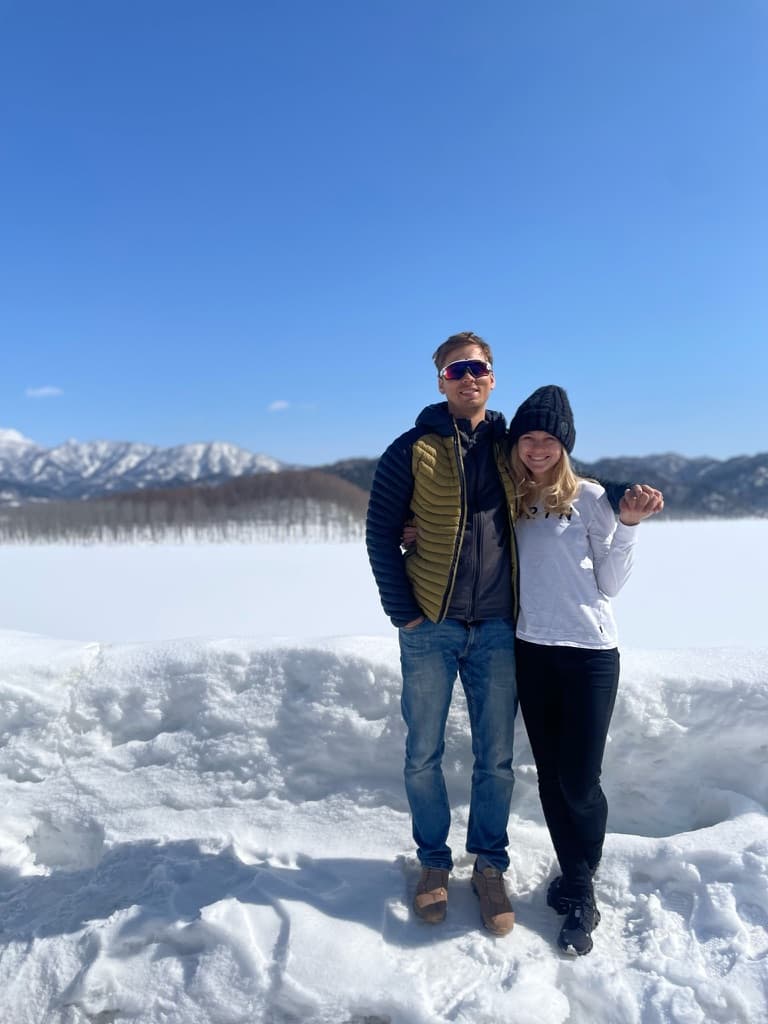 Winter wonderland in Japan
