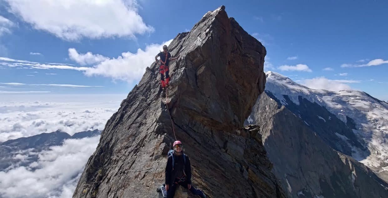 Alpine adventures in the mountains